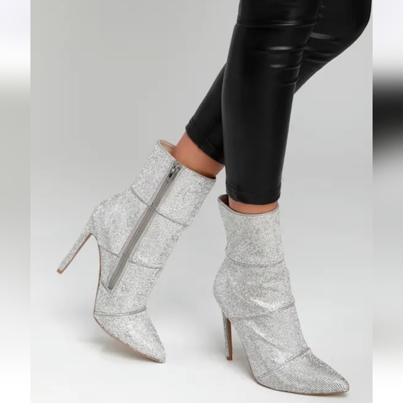 Steve Madden Winona Rhinestone Bootie - Picture 2 of 6